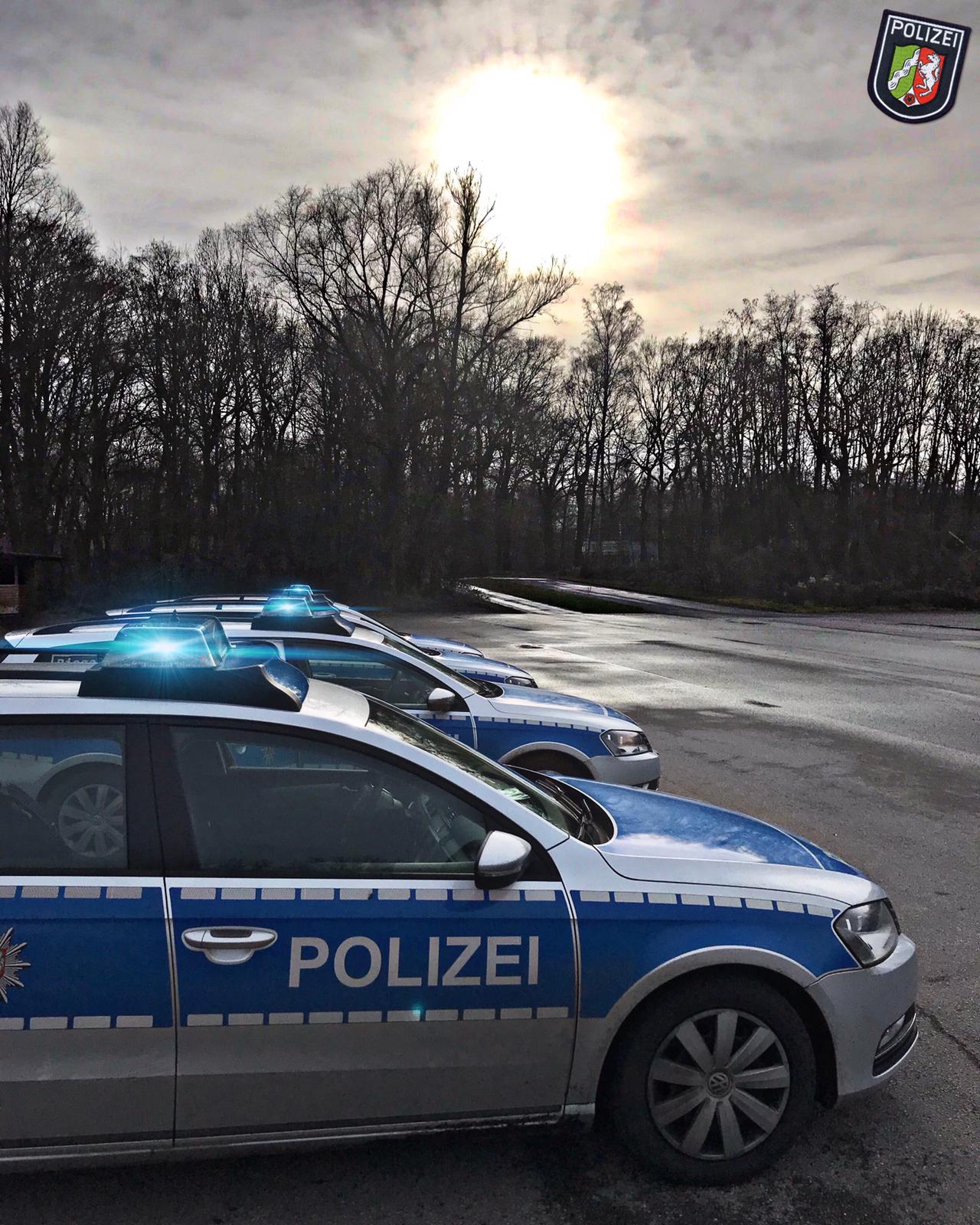 Fahrsicherheitstraining Polizei Wagen